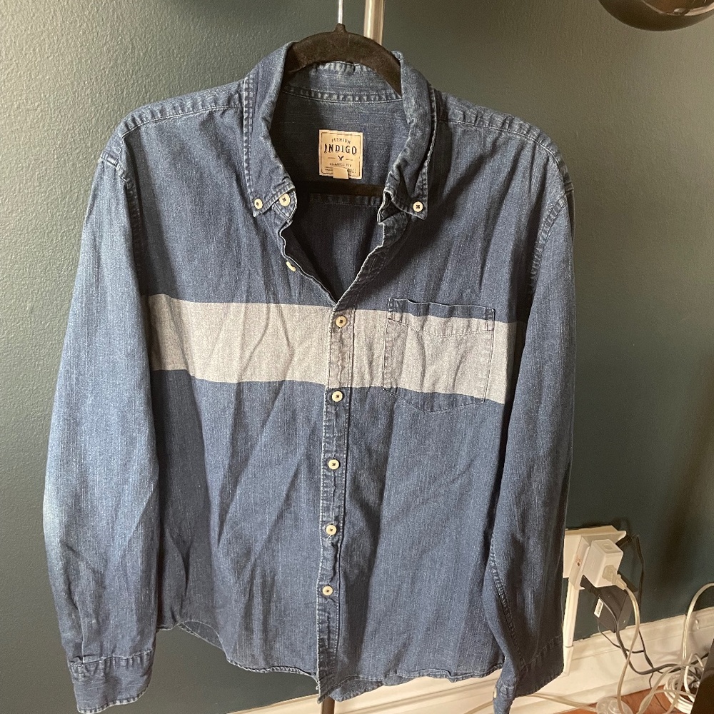 Denim Style Shirt